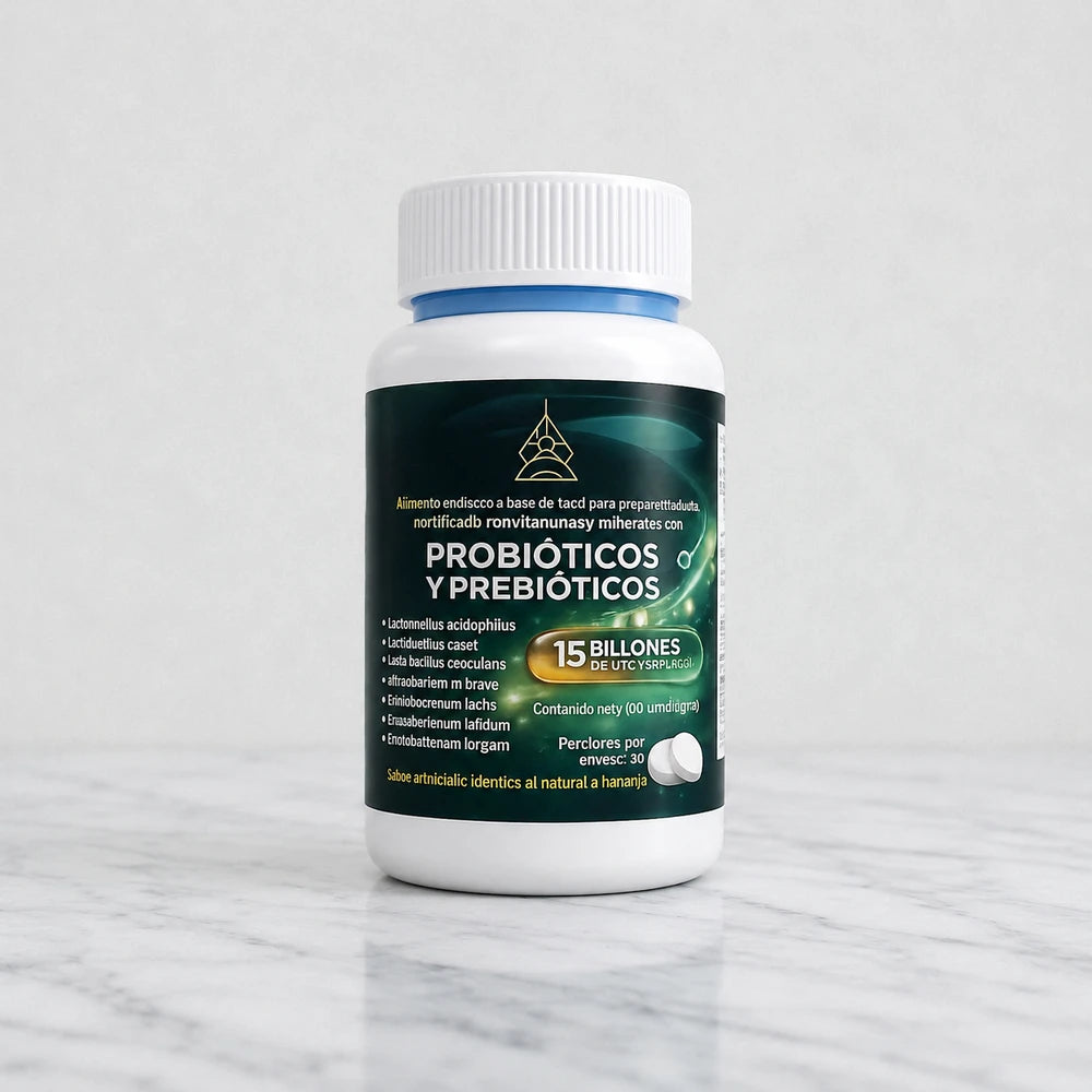 Probióticos y Prebióticos para Equilibrio Digestivo